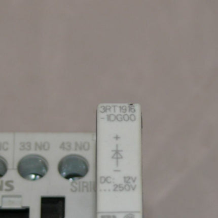 Siemens 3RH1131-1BE80 / 3RH 1131-1BE80 + 3RT1916-1DG00 Schütz - Maranos.de