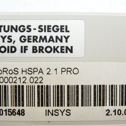 Insys MoRos Router HSPA 2.1 PRO 10000212.022 - Maranos.de