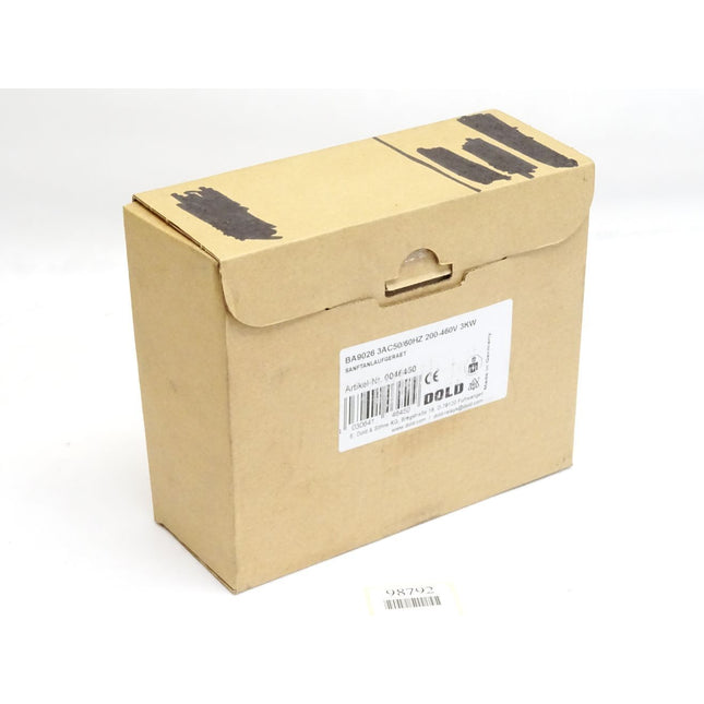 E.Dold & Söhne Sanftanlaufgerät BA9026 / Neu OVP - Maranos.de