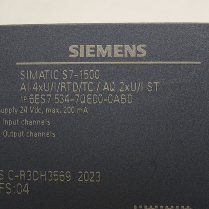 Siemens S7-1500 6ES7534-7QE00-0AB0 6ES7 534-7QE00-0AB0  / Neuwertig - Maranos.de