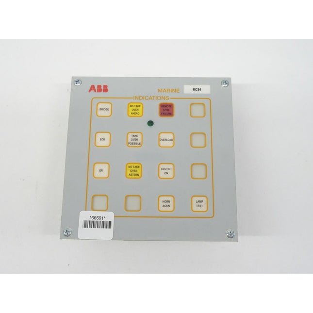 ABB 2524008511 Marine Indications Bedientafel 3D DE 300 637-2/RC11 - Maranos.de