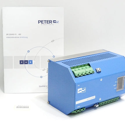 Peter electronic VCII 575-11 B/230VAC 26101.57011  5.5-15kW Motorstart- Bremskombinationen versi comb - Maranos.de