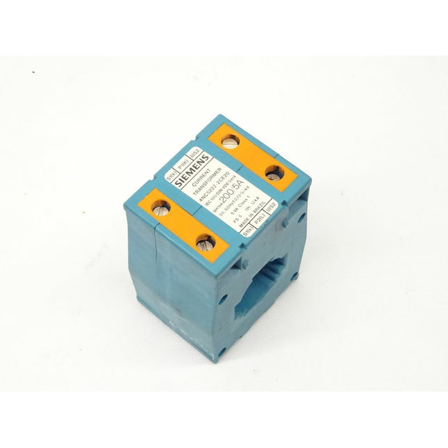 Siemens Currenct transformer 4NC5222-2CE20 200/5A 4NC52 22-2CE20 Aufsteckwandler / OVP - Maranos.de