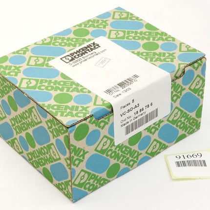 Phoenix Contact Schutzdeckel VC-SD-A3 / 1886786 / Inhalt : 5 Stück / Neu OVP versiegelt - Maranos.de