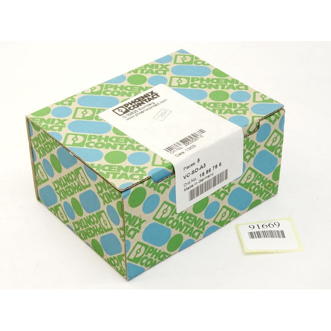 Phoenix Contact Schutzdeckel VC-SD-A3 / 1886786 / Inhalt : 5 Stück / Neu OVP versiegelt - Maranos.de