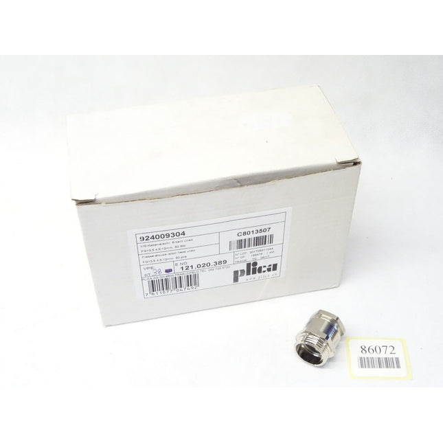 Plica 924009304 / MS-Kabelverschraubung 6-Kant Uneo PG13,5 4,5-12mm / Inhalt : 38 Stück / Neu OVP - Maranos.de