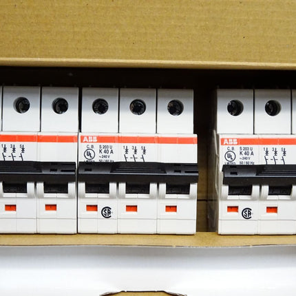 ABB Sicherungsautomat S203U-K40 / 2CDS273417R0557 / Inhalt : 3 Stück / Neu OVP - Maranos.de