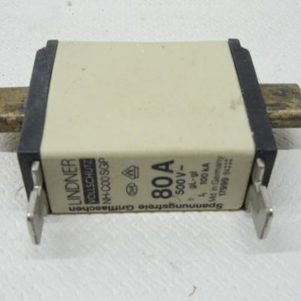 Lindner Vollschutz NH-C00 SGP / 80A/500V - Maranos.de