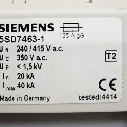 Siemens 5SD7463-1 Überspannungsableiter - Maranos.de