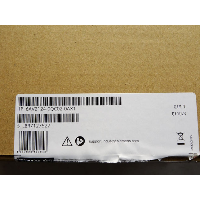 Siemens TP1500 Comfort Panel 6AV2124-0QC02-0AX1 6AV2 124-0QC02-0AX1 / Neu OVP - Maranos.de