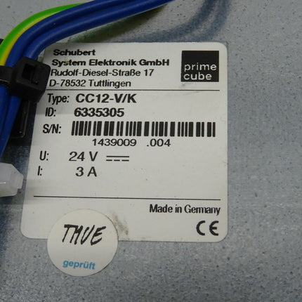 Schubert CC12-V/K prime cube 12,1" Industrie Panel Monitor - Maranos.de