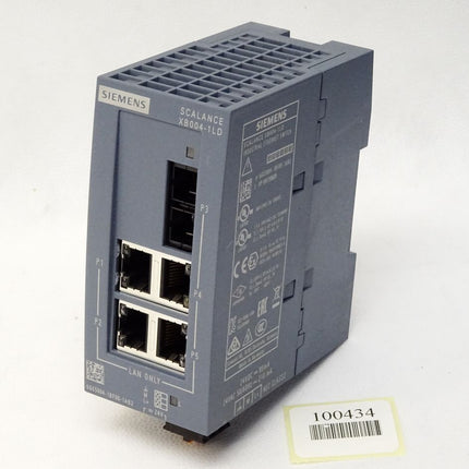 Siemens Scalance XB004-1LD Ethernet Switch 6GK5004-1BF00-1AB2 6GK5 004-1BF00-1AB2 - Maranos.de