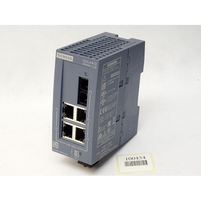 Siemens Scalance XB004-1LD Ethernet Switch 6GK5004-1BF00-1AB2 6GK5 004-1BF00-1AB2 - Maranos.de