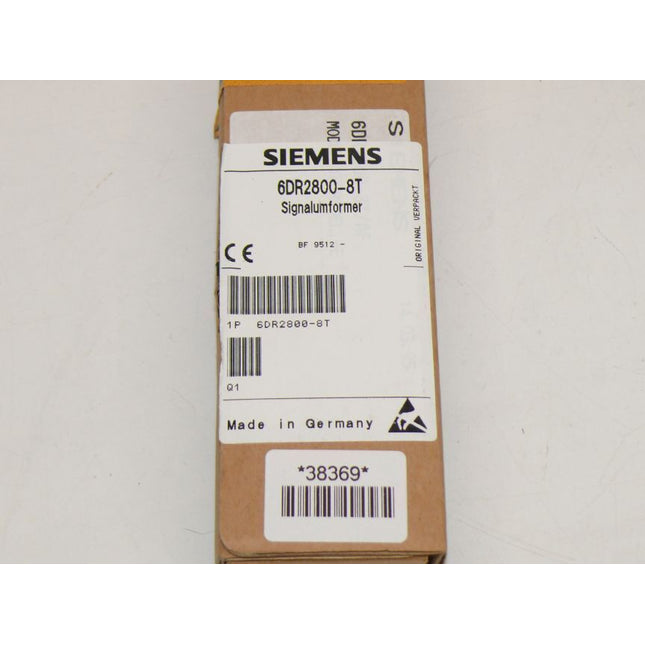 Siemens 6DR2800-8T Signalumformer 6DR2 800-8T NEU-Versiegelt - Maranos.de