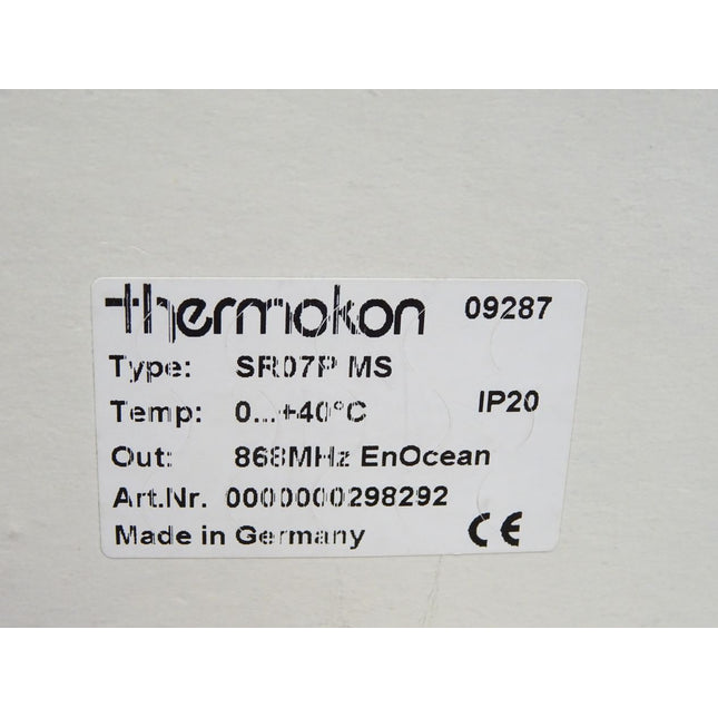 Thermokon Raumbediengeräte  SR07P SR07PMS 298292 / Neu OVP - Maranos.de