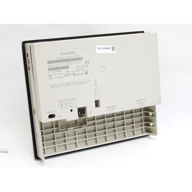 Siemens Front + Rückschale Backcover Panel OP17 6AV3617-1JC sehr guten Zustand - Maranos.de