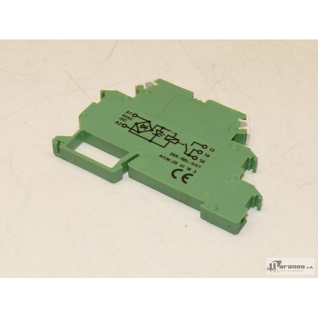 Phoenix Contact DEK-REL-5/I/1 Art.Nr: 2941183, guter Zustand - Maranos.de