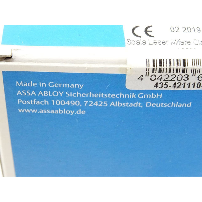 ASSA ABLOY Effeff Scala Leser Mifare Classi Jung AS500 Alpinweiß 435-4211104MD00 / Neu OVP - Maranos.de