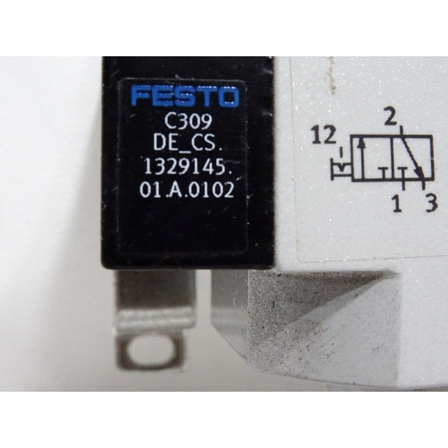 Festo 170682 Einschaltventil HE-D-MIDI + 170685 Abzweigmodul FRM-D-MIDI + 192561 Filter LF-D-5M-MIDI-A + 162586 LR-1/2-D-7-MIDI Druckregelventil - Maranos.de