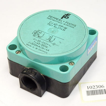 Pepperl+Fuchs CJ40-FP-W 07436 Kapazitiver Sensor - Maranos.de