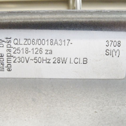 Ebmpapst Querstomventilator QLZ06/0018A317-2518-126za 28W - Maranos.de