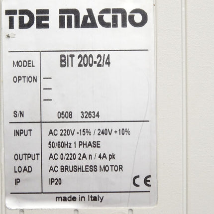 TDE Macno BIT-200-2/4 - Maranos.de