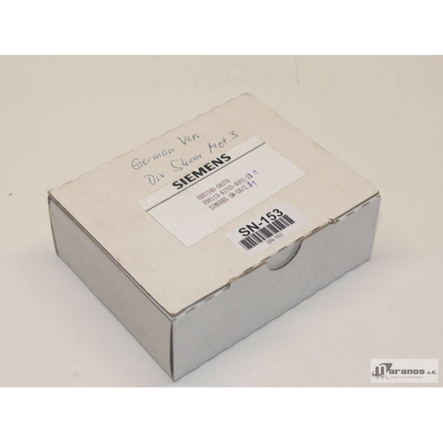 Siemens 6RX1240-0AS76 Simoreg 6RX1 240-0AS76 C98043-A1630-L1 SW-Deutsch / NEU-OVP - Maranos.de