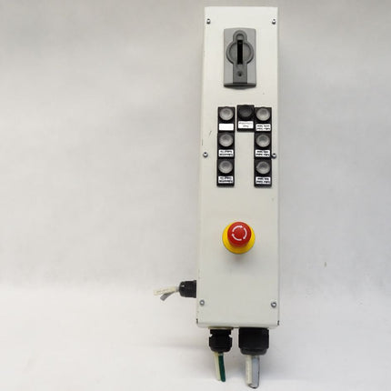 Euchner Schlüsselaufnahme EKS-A-IEXA-G01-ST02/03/04 099265 mit Gehäuse + Not-Aus Taster Eao 61-8755.11 - Maranos.de