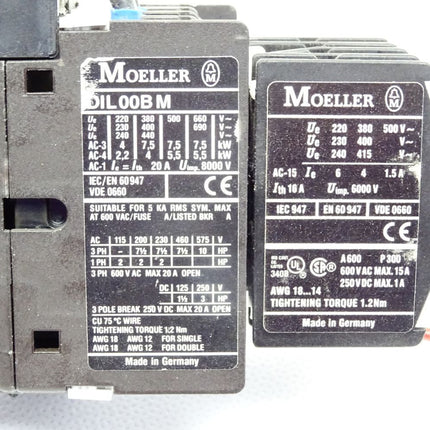 Klöckner Moeller DIL00BM + 22DILM - Maranos.de