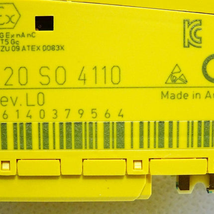 B&R X20SO4110 X20 SO 4110 Rev.L0 4 sichere digitale Ausgänge / Neuwertig - Maranos.de