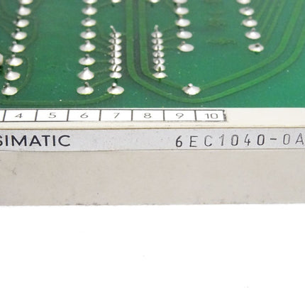 Siemens Simatic 6EC1040-0A - Maranos.de