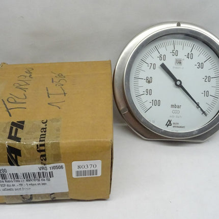 Delta Instrument NS-270 / AISI 316TI mbar -100 - 0 - Maranos.de