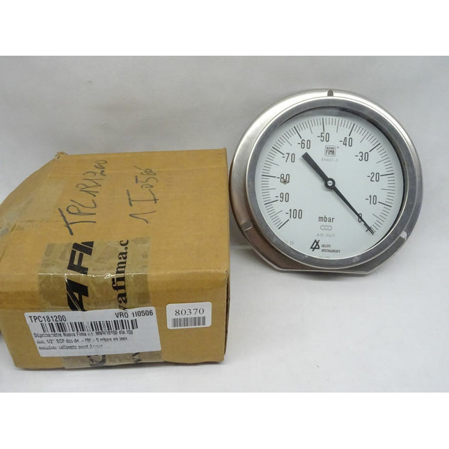 Delta Instrument NS-270 / AISI 316TI mbar -100 - 0 - Maranos.de