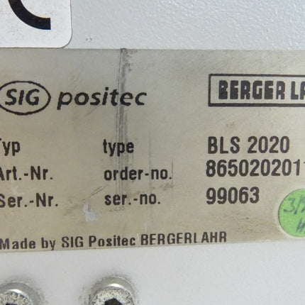 BERGER LAHR BLS 2020 RACK Leer ERNI 073649 - Maranos.de