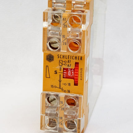 Schleicher Mikrolais KZT01 324381/1 0.05-1s Zeitrelais - Maranos.de