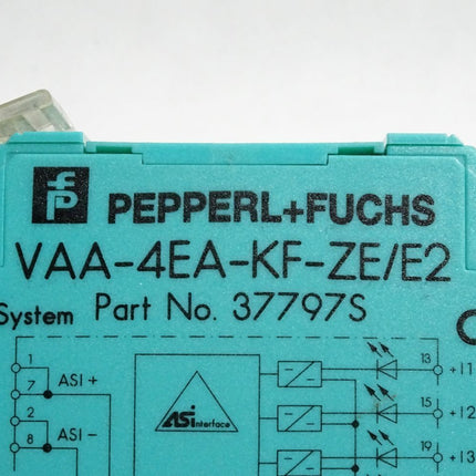 Pepperl+Fuchs 37797 S VAA-4EA-KF-ZE AS-Interface-Sensor-/Aktuatormodul - Maranos.de