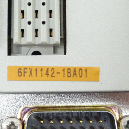 Siemens 6FX1142-1BA01 Terminalblock 5704219101.00 E: A NEU-OVP - Maranos.de