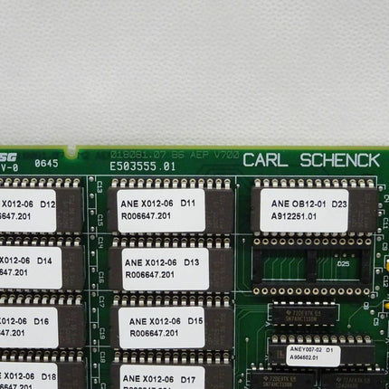 Carl Schenck AG 018081.07 B6 AEP V700 Platine ML1 94V-0 / E503555.01 - Maranos.de