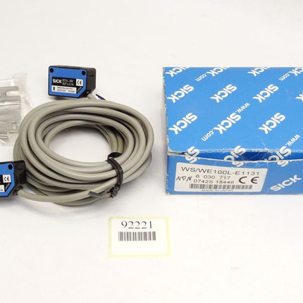 Sick W100 Laser WS/WE100L-E1131 (WE100L-E1131 WS100L-D1131) 6030717 (6030726 + 6030720) / Neu - Maranos.de