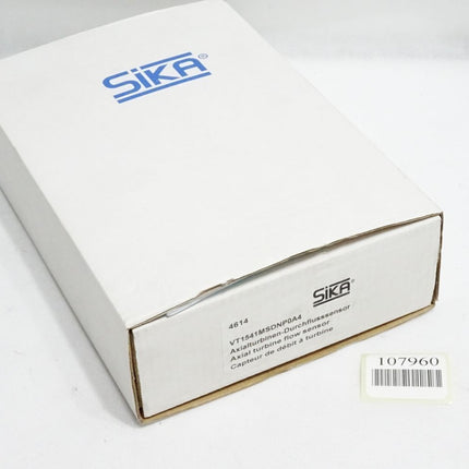 Siba Axialturbinen-Durchflusssensor VT1541MSDNP0A4 / Neu OVP - Maranos.de