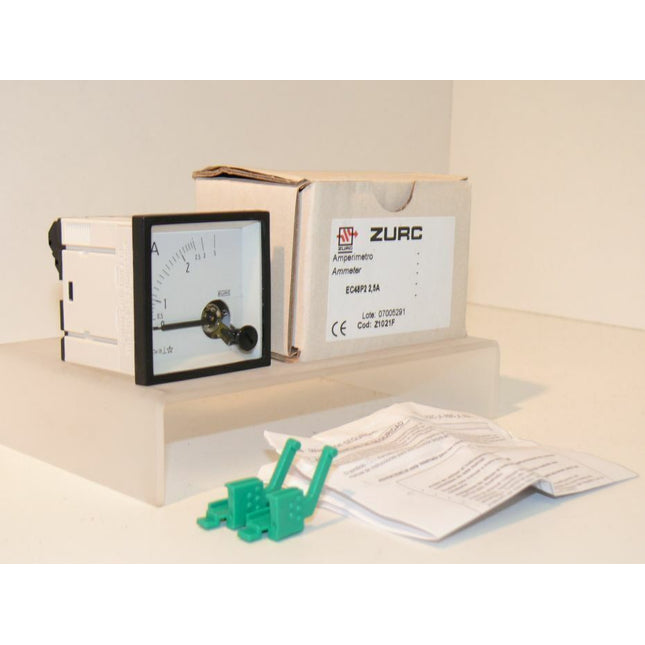 NEU: ZURC EC48P2 / 2,5A / Ammeter Amperimetro - Maranos.de