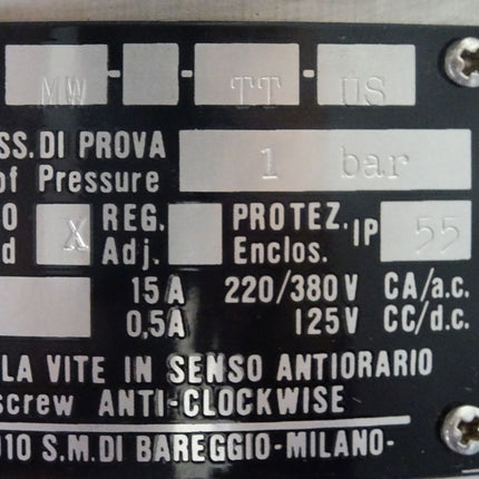 Wika Ettore Cella MWTTUS Druckschalter 0/400mbar / Neu - Maranos.de