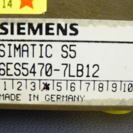 Siemens Analog Ouptut 6ES5470-7LB12 6ES5 470-7LB12 - Maranos.de