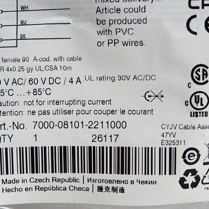 Murr Elektronik Steckverbinder 7000-08101-2211000 / Neu OVP - Maranos.de