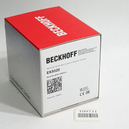 Beckhoff EK9320 PROFINET-RT-Buskoppler / Neu OVP - Maranos.de
