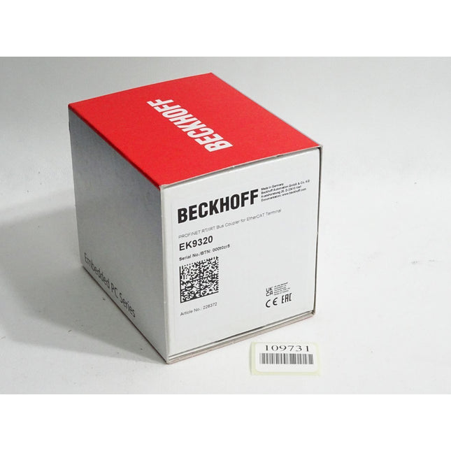 Beckhoff EK9320 PROFINET-RT-Buskoppler / Neu OVP - Maranos.de