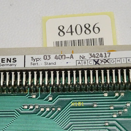 Siemens Simatic Typ. 03400-A / E:F / OVP - Maranos.de
