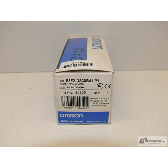 NEU/OVP Omron E3F2-DS30B41-P1 110to 30VDC Photoelectric Switch - Maranos.de