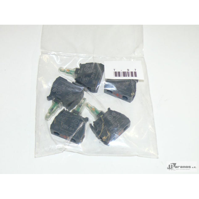 5x Telemecanique ZBV-B4 Leuchte Kontrolllampe Schutzlampe - Maranos.de