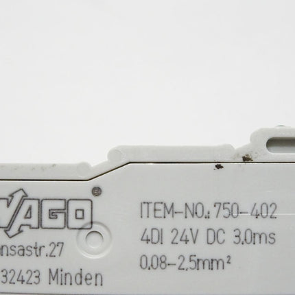 Wago 750-402 4-Kanal-Digitaleingang Eingangsklemme - Maranos.de